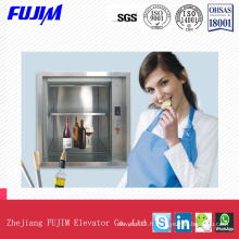 Capacité 300kg Vitesse 0.5m / S Freight Lift Dumbwaiter Kitchen Elevator